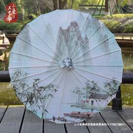 油纸伞防晒不防雨汉服古风伞旗袍走秀跳舞蹈儿童伞中国风吊顶装饰