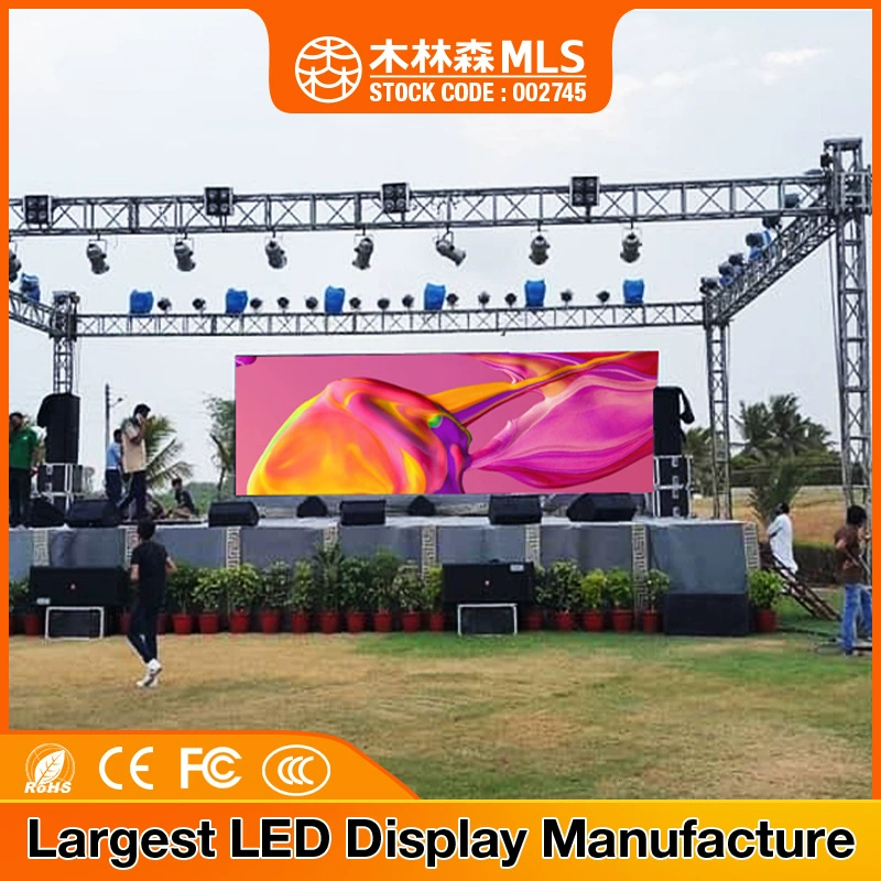 Светодиодный экран для улицы, арендный светодиодный экран P3.91, P2.6, P2.9, внутренний рекламный экран