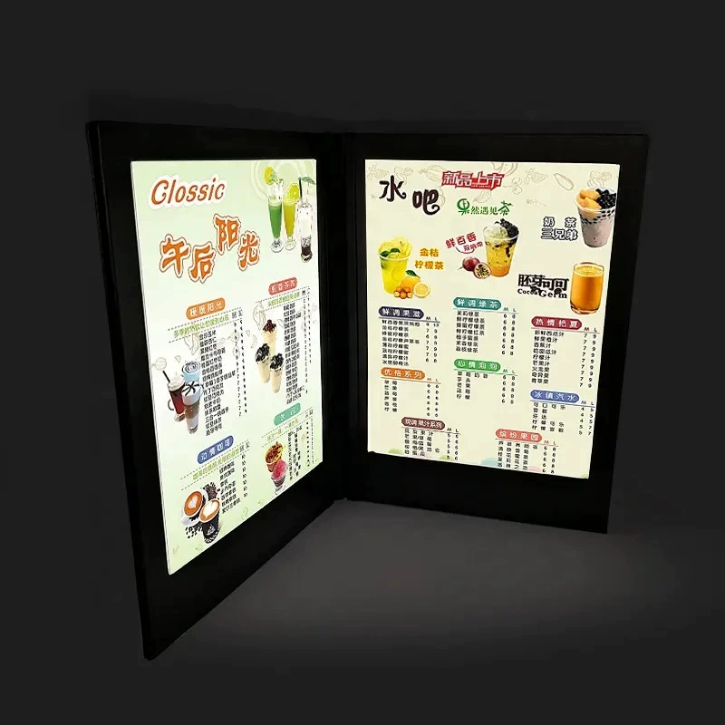 Светящееся меню Бар KTV ликерная карта светящийся заказ