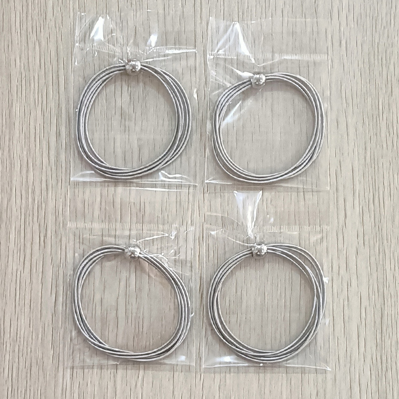 Punk Geométrico Acero Inoxidable 304 Pulido Unisexo Brazalete display picture 7