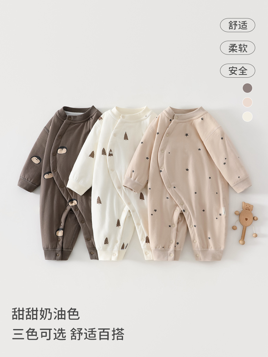 40 gramos de bata de algodón para bebés, bata de algodón caliente, ropa de bebé, otoño y invierno.