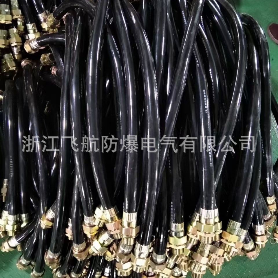 防爆挠性管 不锈钢接头连接管软管 防爆软管