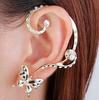 Fashionable accessory, trend earrings, ear clips, European style