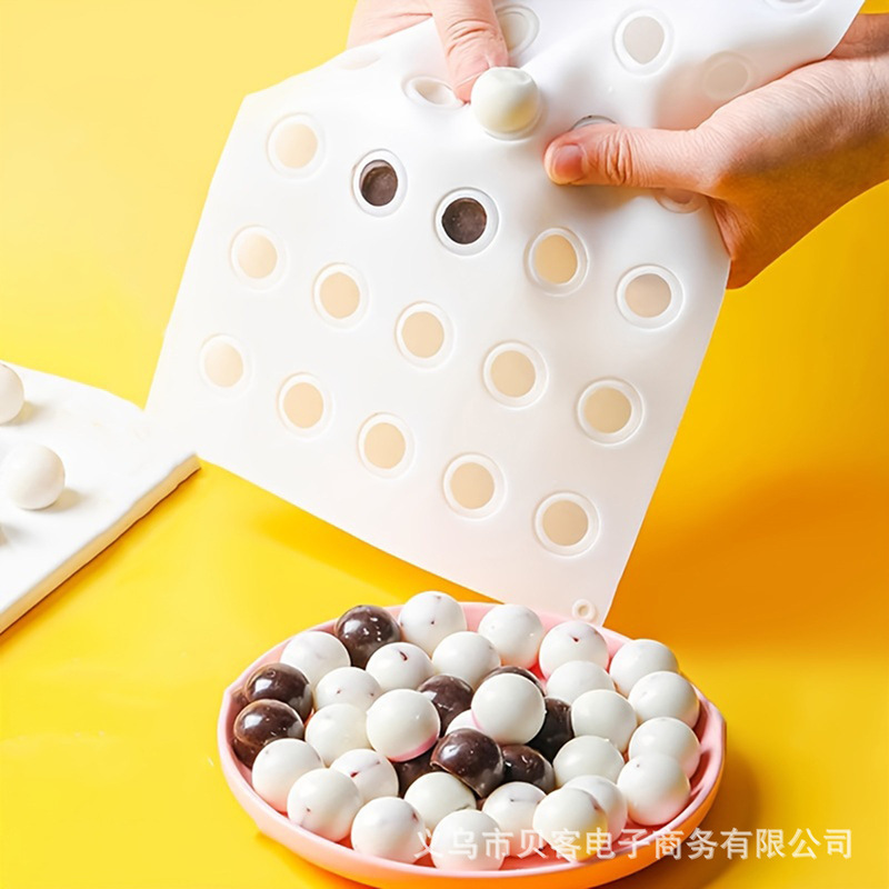 35-piece 5G moon cake flowing heart filling mold bowl cake sandwich filling small semicircle spherical silicone mousse mold baking 35-piece 5G moon cake flowing heart filling mold bowl cake sandwich filling small semicircle spherical silicone mousse mold baking