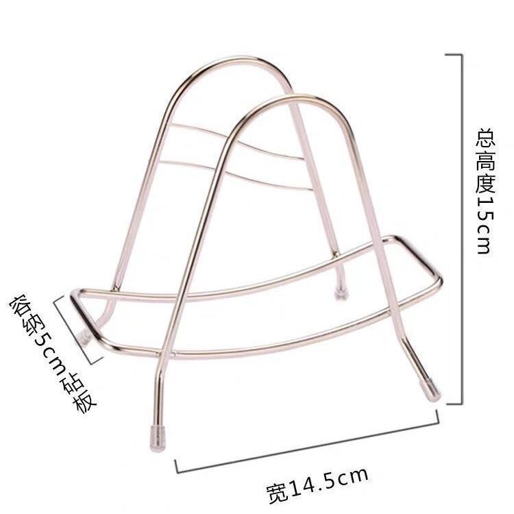 不锈钢刀架厨房菜刀架菜板架家用沥水置物架菜刀具砧板一体收纳架|undefined