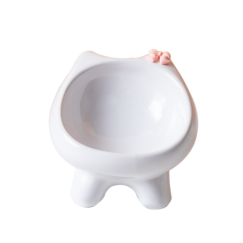 Cerámica no oscura barbilla gato tazón de comida para gatos tazón de agua de boca inclinada tazón de comida para gatos tazón de comida para perros tazón de comida para gatos tazón de comida para gatos tazón de gato