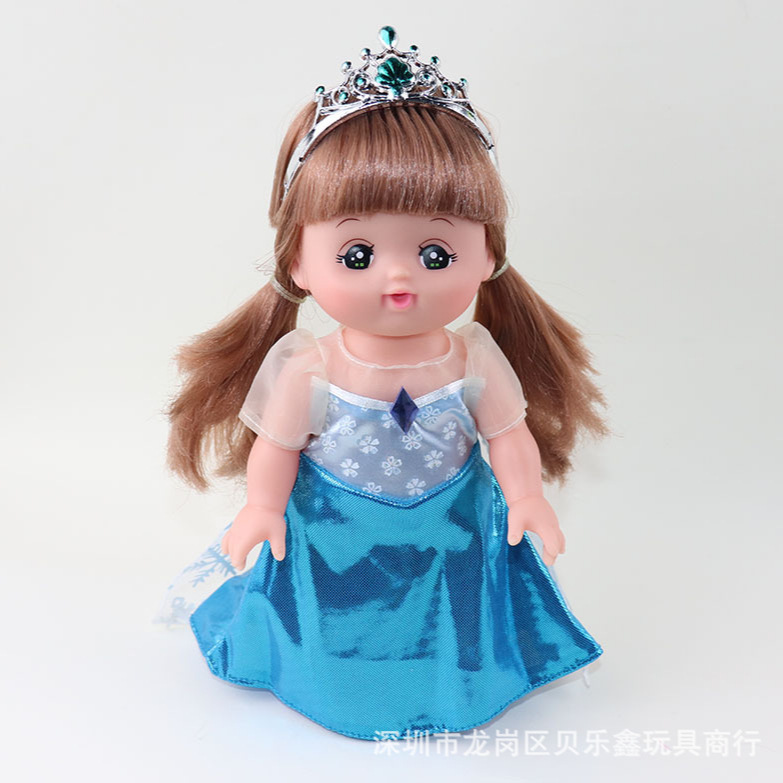 Milu muñeca poco Merlot princesa vestido Elsa princesa vestido muñeca Accesorios Niña jugar casa juguete fábrica lote
