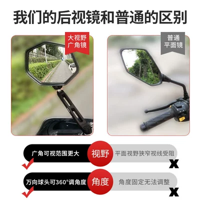 View Reflector, Motorcycle rearview mirror