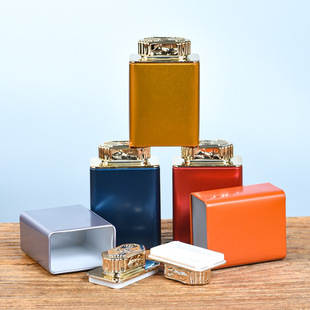 Mini Black Tea Green Tea Tea Small Can Portable Pekoe Silver Needle Small Sealed Can Cordyceps Flower Cooked Rehmannia Square Can