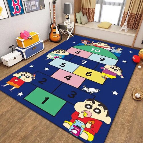 Children's Cartoon Household Hopscotch Floor Mat Kindergarten Early Education Foot Mat Game Living Room Bedroom Full Carpet Wholesale