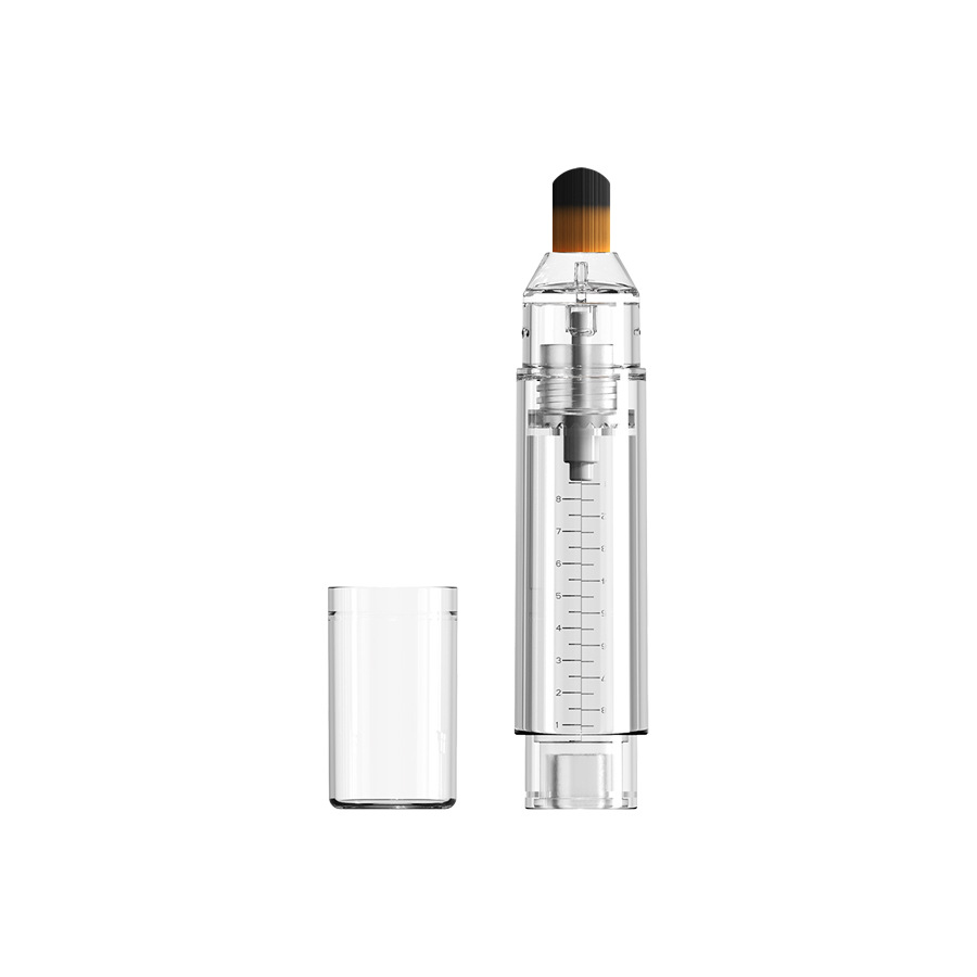 Aplicador de medicina del cuero cabelludo cabeza aplicador de guía líquida crecimiento del cabello líquido pelo de caballo textura masajeador cuidado de la salud peine líquido