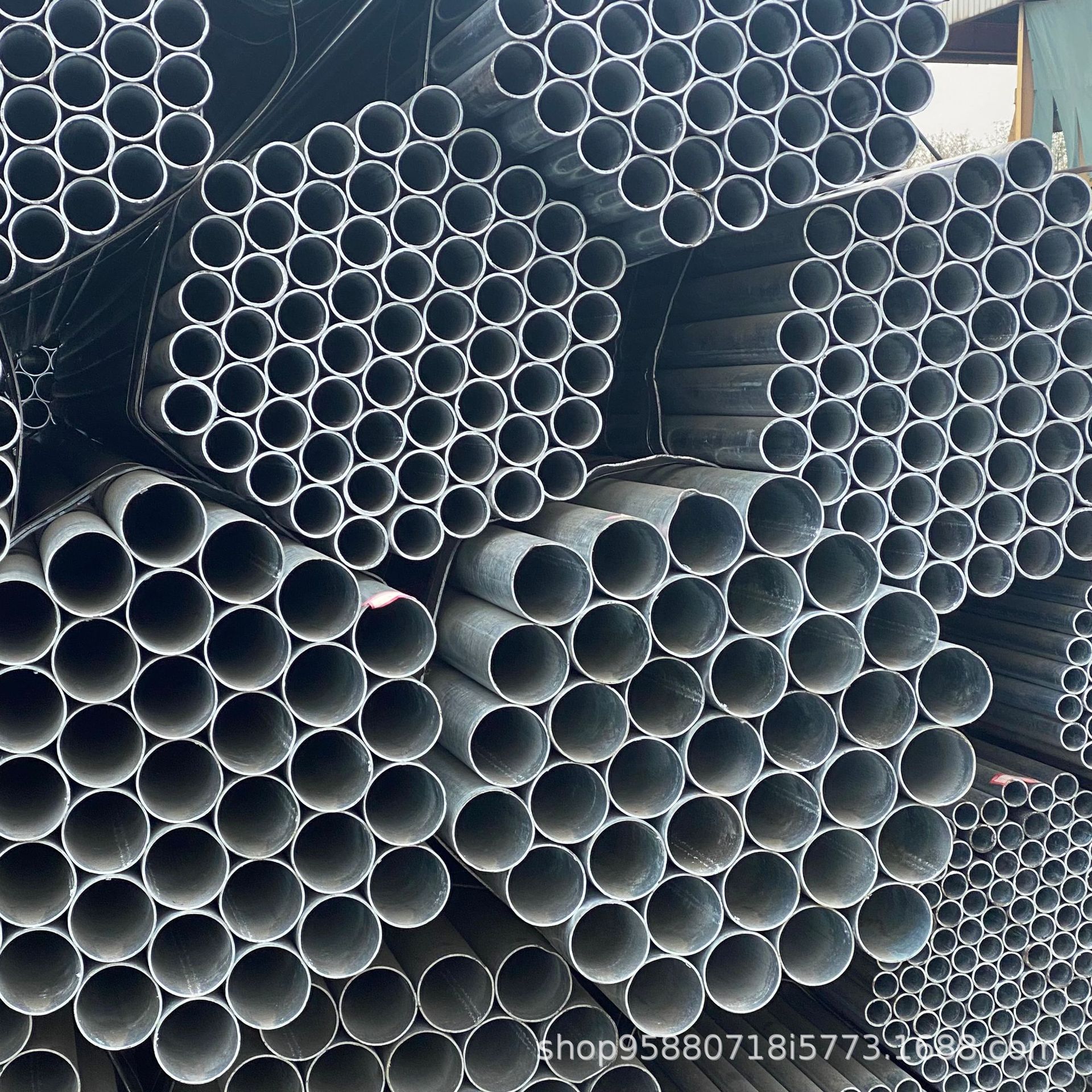 Q235B热镀锌钢管 蔬菜大棚管 空心镀锌管 消防用镀锌钢管