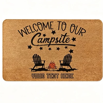 Avtomobil döşəmə paspasları – Dirt-Resistant Mat, Non-Slip, Easy to - zx-camping-theme-floor-mat-15-4060-imitation-coconut-palm