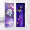 Colorful Simulation 24K Gold Foil Rose Gift Box Single Tanabata Valentine's Day Gift Creative Birthday Manufacturer Cross -border