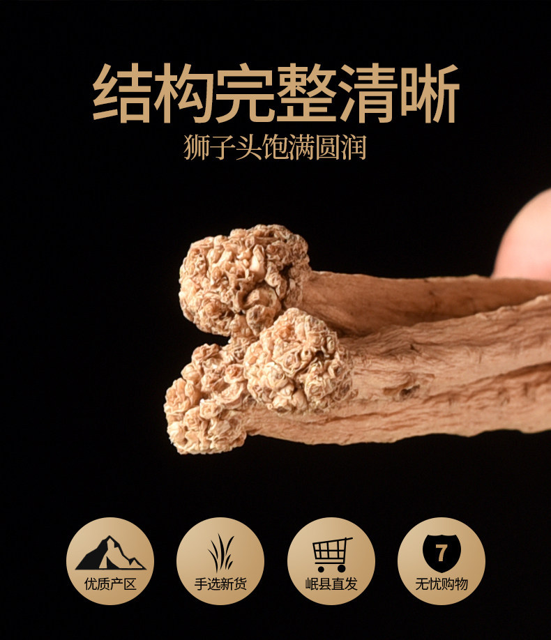 Gansu Codonopsis Root Slices Dang Shen 500g Dried Herbal Decoction Pieces for Tea and Soup quality and texture
