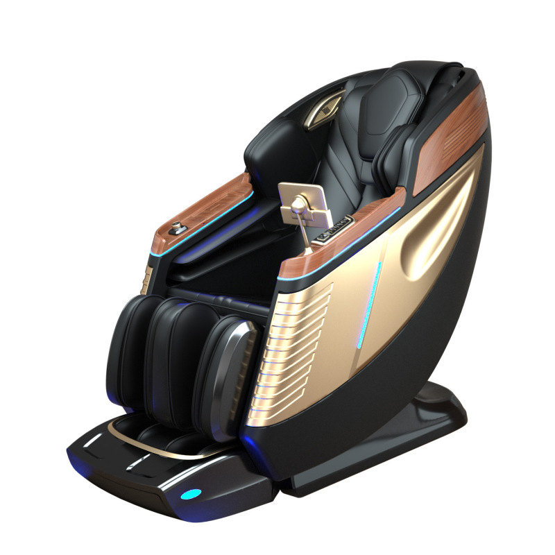 新しいハイエンド 4D デュアルムーブメント sl レールマッサージチェアフルスマートホーム全身スペースカプセル倉庫多機能|undefined