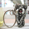Skeleton Creative Keychain Pendant Take a toilet and ride a motorcycle Ghost Ghost Festival Holy Festival Skeleton Gift Factory