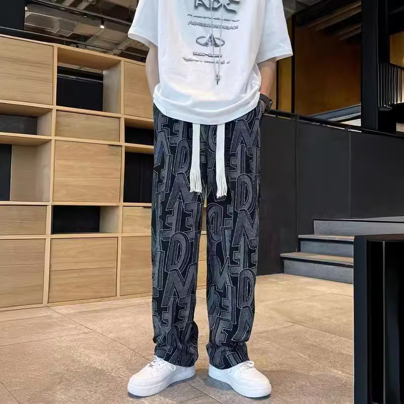 Summer retro trend trousers hip-hop style