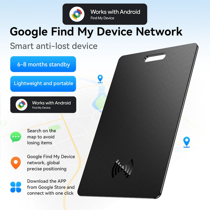 Android 携帯電話に適したタグ カード ポジショニング 紛失防止デバイス Google Find My ワイヤレス充電|undefined