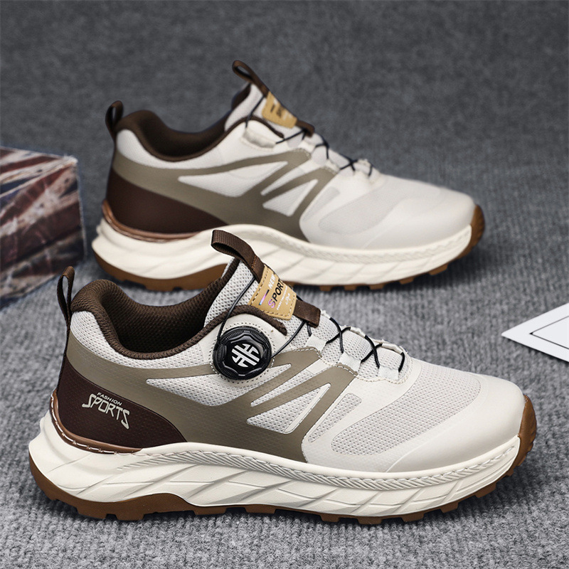 Men's Shoes Men's Swivel Button Casual Sports Running Shoes Autumn Breathable Men's Black Work Insurance Shoes Men's Shoes Men's Swivel Button Casual Sports Running Shoes Autumn Breathable Men's Black Work Insurance Shoes