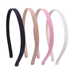 心恬1厘米螺紋發箍 女式10mm壓發diy手工發卡 復古鐵頭飾品箍配件