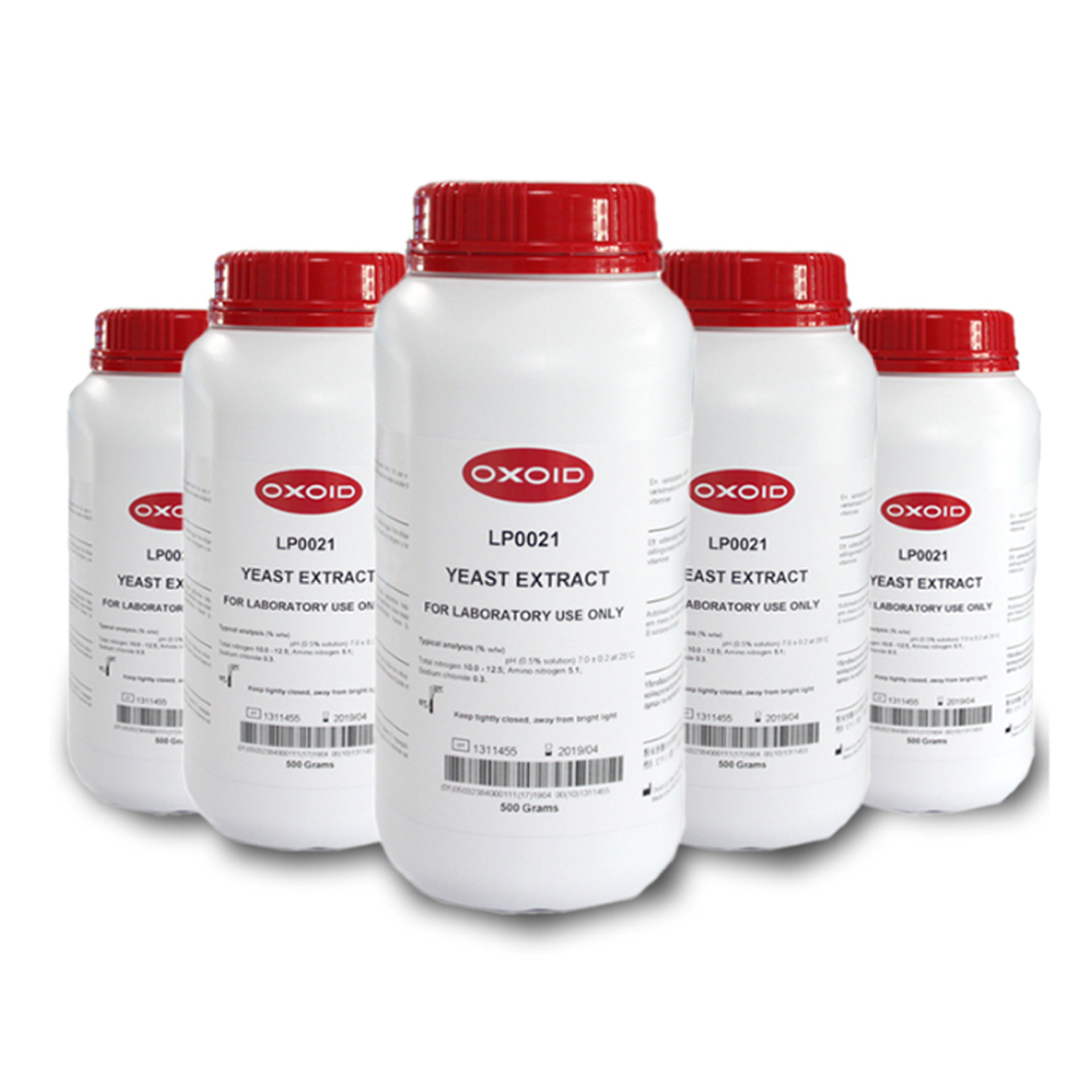 Oxoid LP0021B 酵母粉，500g/瓶