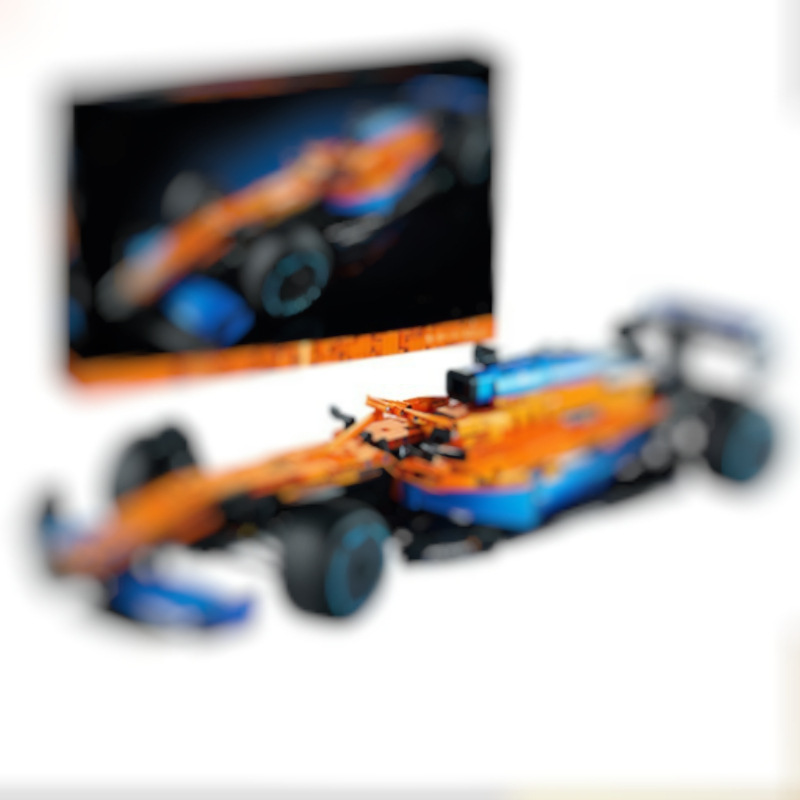 Compatible with Lego 42141 Mclaren F1 Formula Car Racing Car Model Toy Gift for Boys