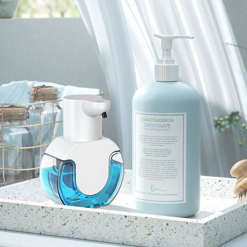 Automatic foam soap dispenser P10, motion‑sensor touchless, wall‑mount, bubble/gel options