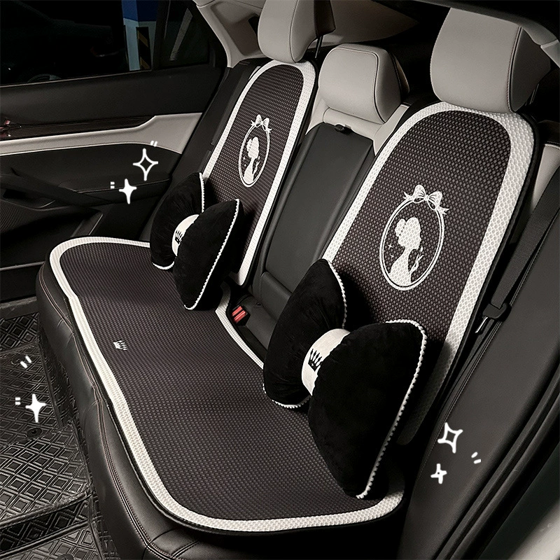 Подушка сиденья автомобиля Летняя ледяная шелковая богиня Украшение интерьера автомобиля Подушка сиденья Four Seasons General Motors Товары для интерьера Женщины