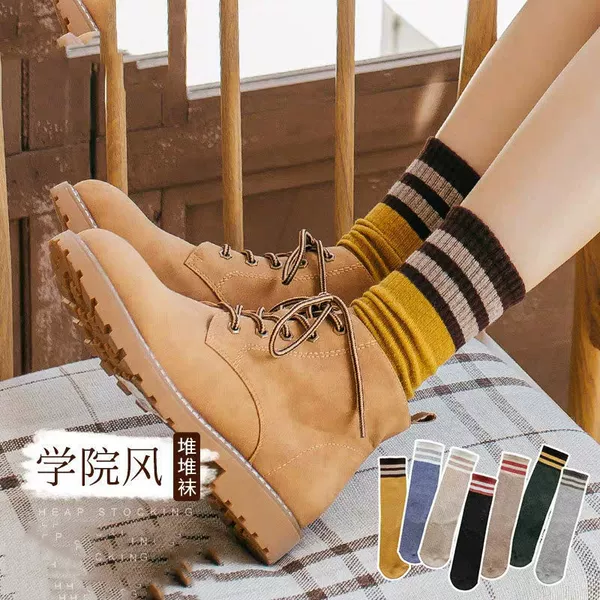 Pc063 [straight pile socks] mid -stockings