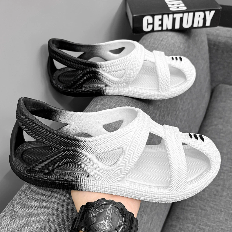 Мужские сандалии новый летний новый стиль повседневные сандалии тапочки мужской прилив