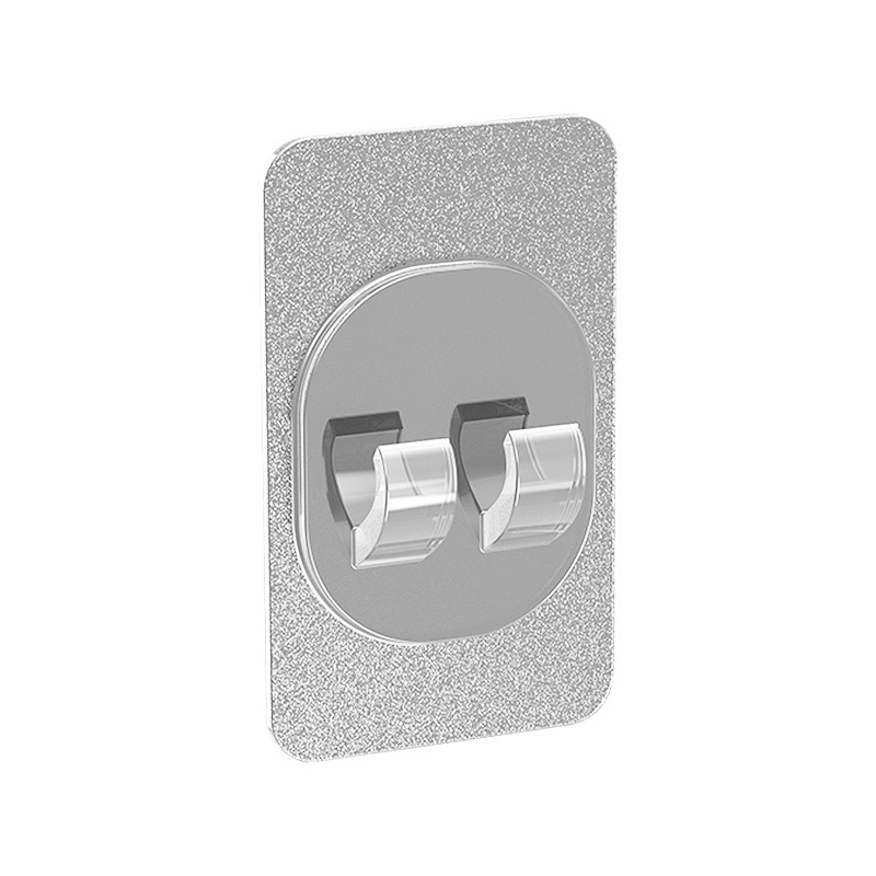 Montado en la pared titular de cepillo de dientes eléctrico de almacenamiento de pasta de dientes ponche de baño libre de la fábrica gancho directo