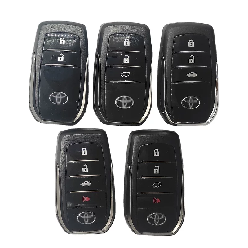 Applicable Toyota Camina Ruiham Landa Crown RAV4 key shell car remote control key metal key shell wholesale