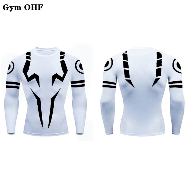 Manshu battle digital 3D printing AliExpress hot workout clothes tights sports quick-drying clothes short sleeve long sleeve men