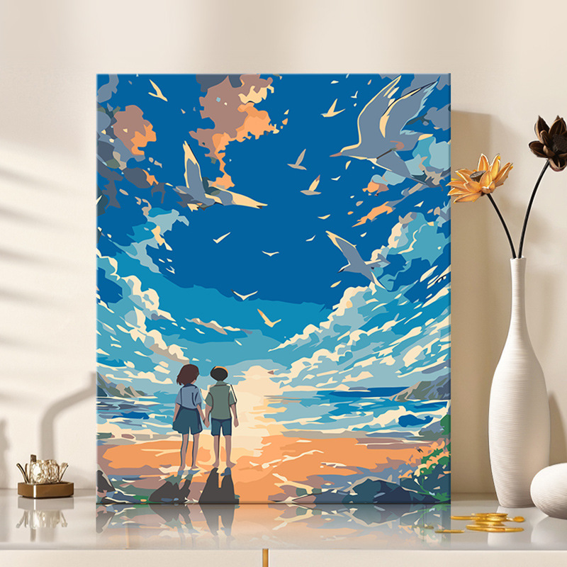 OMT102 Hombres y Mujeres en la Playa