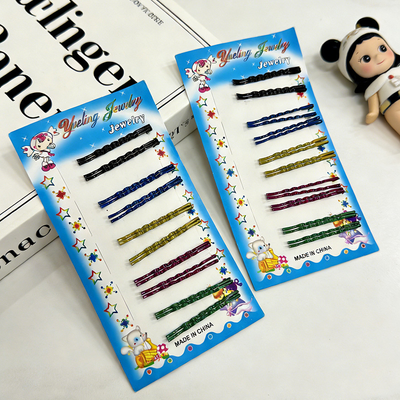 Colorful Multi-Purpose Hair Clips for Braiding, Fixing, Updo, and Decoration; Household Multifunctional Organizing Clips