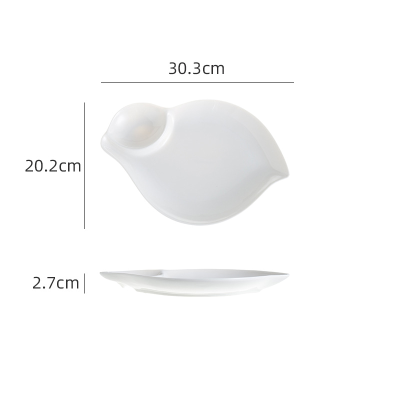 12inch 잎 모양의 격자판
