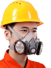 双罐防尘口罩防工业粉尘过滤棉煤矿打磨电焊工防护面具口鼻罩
