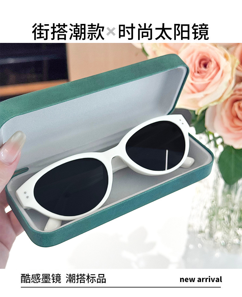 Yeni Polarize Erkek Güneş Gözlüğü Moda Tatil Tarzı Kedi Göz Çerçeve Güneş Gözlüğü Üstün Kalite UV Koruma Güneş Gözlüğü