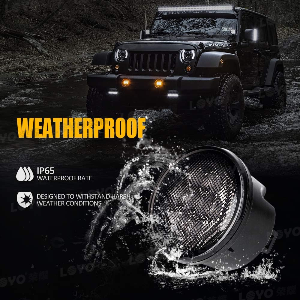 Suitable for Jeep Wrangler JK China Net Light Wrangler Dragon Edition China Net Turn Signal Front Turn Signal Light