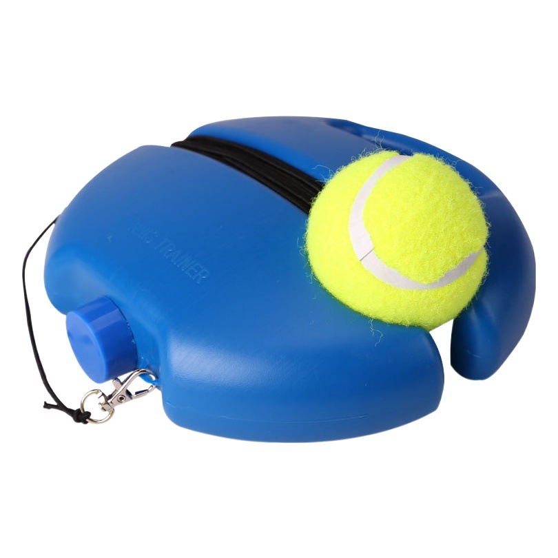 Entrenador DE TENIS base de entrenamiento de tenis con línea entrenador de tenis base rebote con entrenamiento de tenis de cuerda