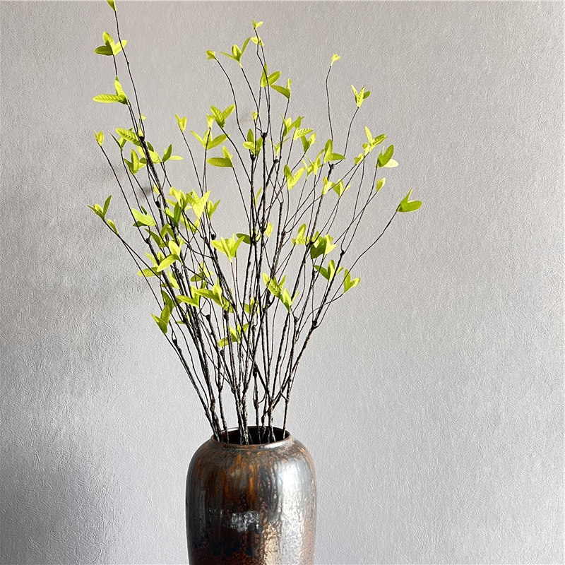 Artificial Tree Vine Vine Strip Decorative Leaves Dry Branches Indoor Vine False Plant Green Plant Wall Hanging Line Flower Vine Dead Branches