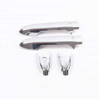Other Automotive Exterior Supplies Hood Trim Strip, Front Fog Light Frame - front-door-double-smart-handle-electroplating