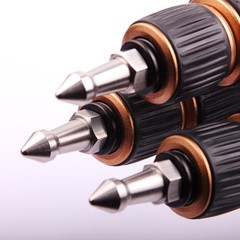 3/8不鏽鋼三腳架腳釘獨腳架M8六角加長拍攝攝影登山杖防滑鋼釘