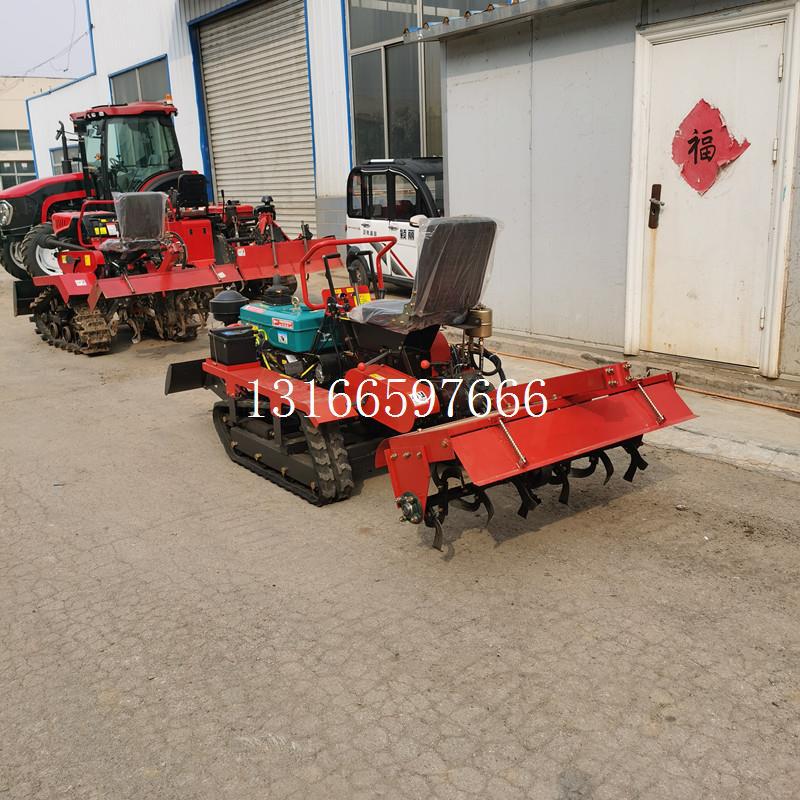 履带50地形微耕机机马力农业旋耕机一体式25农田管理全可用/履带