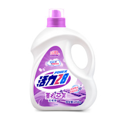 活力28ラベンダーの香りの洗濯液は持続的に香りを残します。