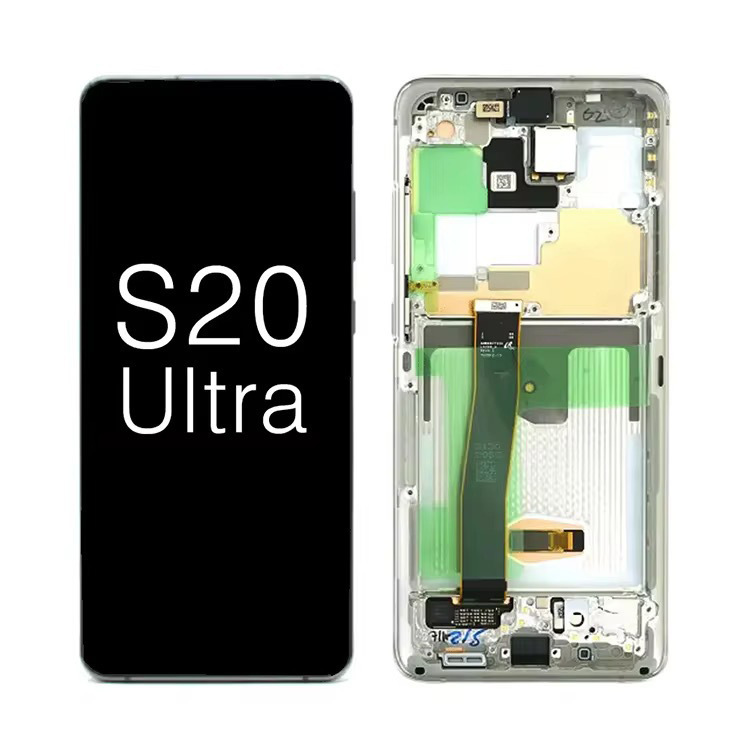 Samsung S20UltraアセンブリSumsungSM-G988USM-G988BディスプレイOLEDスクリーンに適しています。|undefined