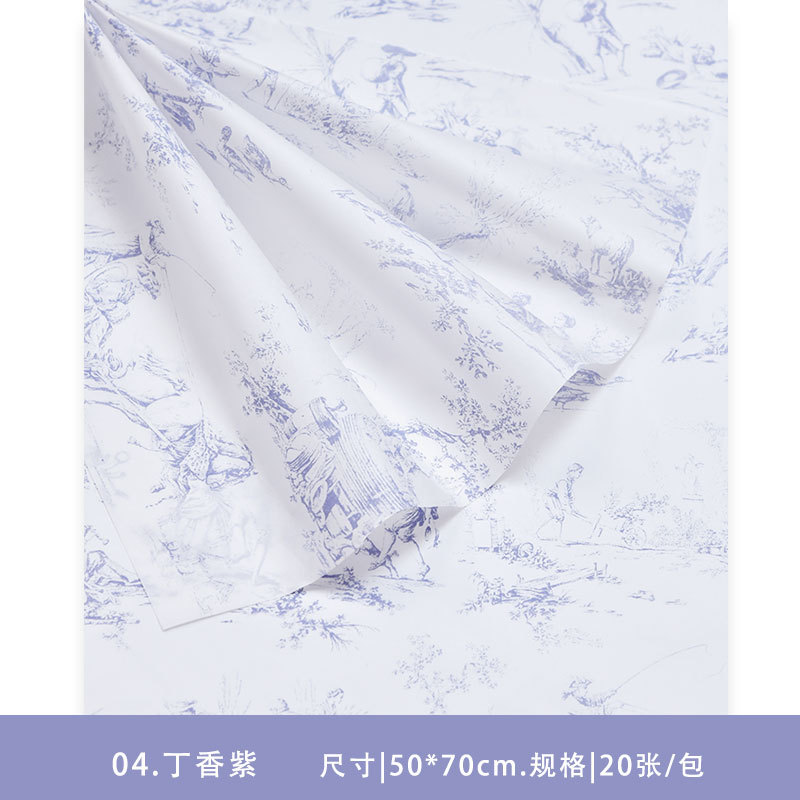 Flor de primavera retro flores Sydney papel ramo de flores flores artesanal papel de embalaje DIY hecha a mano