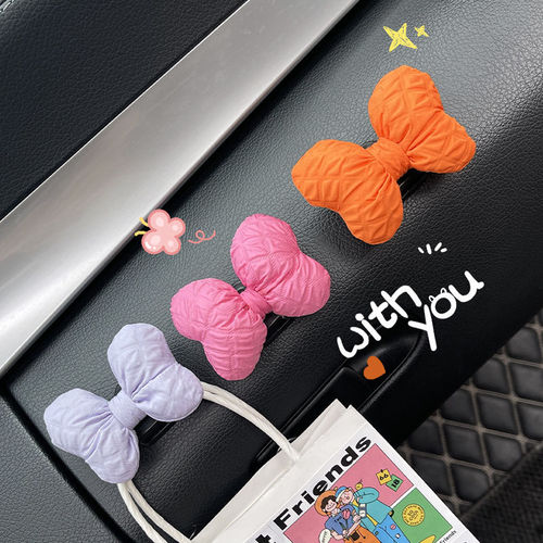 Car hook front seat cute ins style multifunctional car small hook inside the car passenger side adhesive hook hanging object hook female