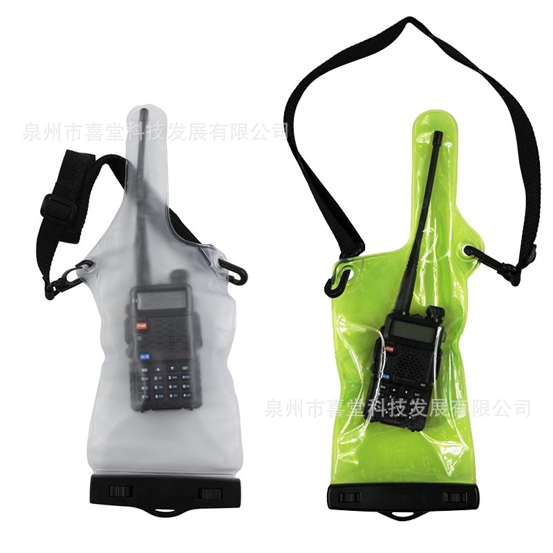 La bolsa impermeable de walkie-talkie transfronterizo es adecuada para el walkie-talkie de Motorola Baofeng Quansheng TYT